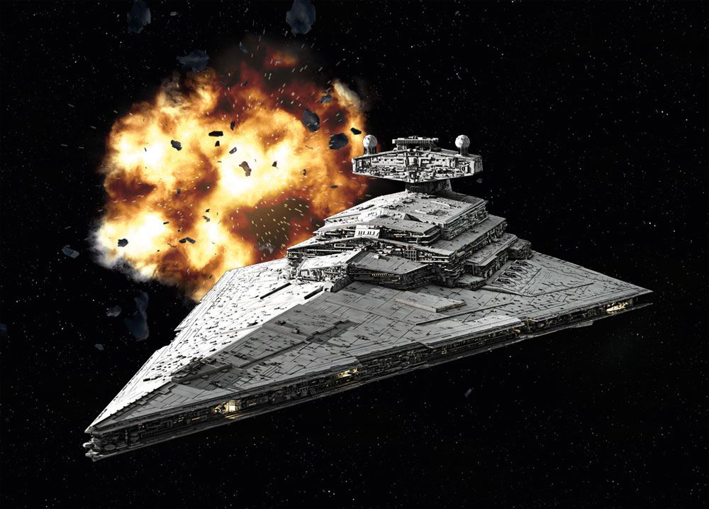 Star Wars Modellbausatz 1/12300 Imperial Star Destroyer 13 cm Image 2