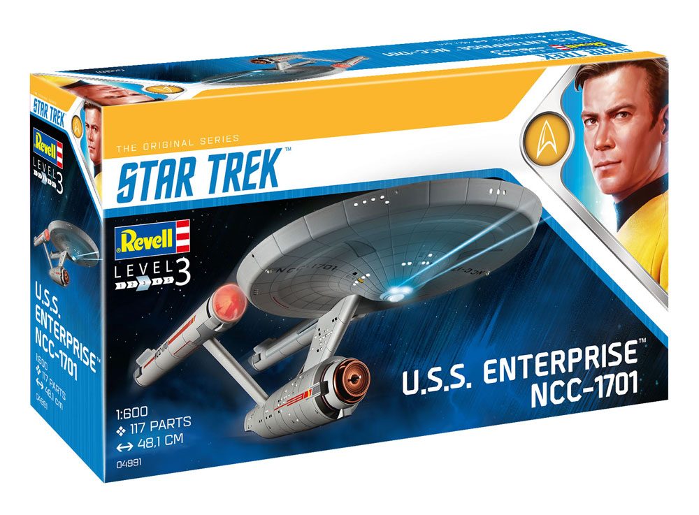 Star Trek TOS Modellbausatz 1/600 U.S.S. Enterprise NCC-1701 48 cm Image 10