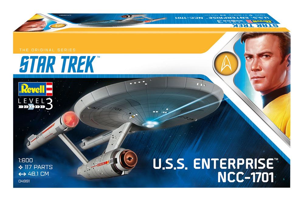 Star Trek TOS Modellbausatz 1/600 U.S.S. Enterprise NCC-1701 48 cm Image 11