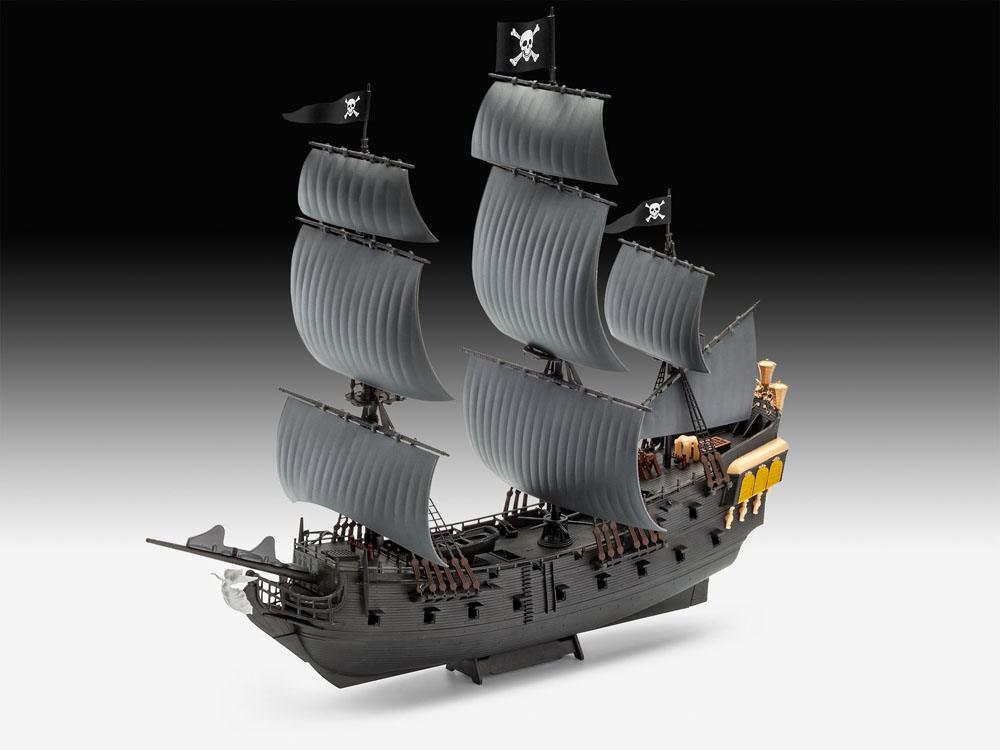 Pirates of the Caribbean Salazars Rache Easy-Click Modellbausatz 1/150 Black Pearl 26 cm Image 15