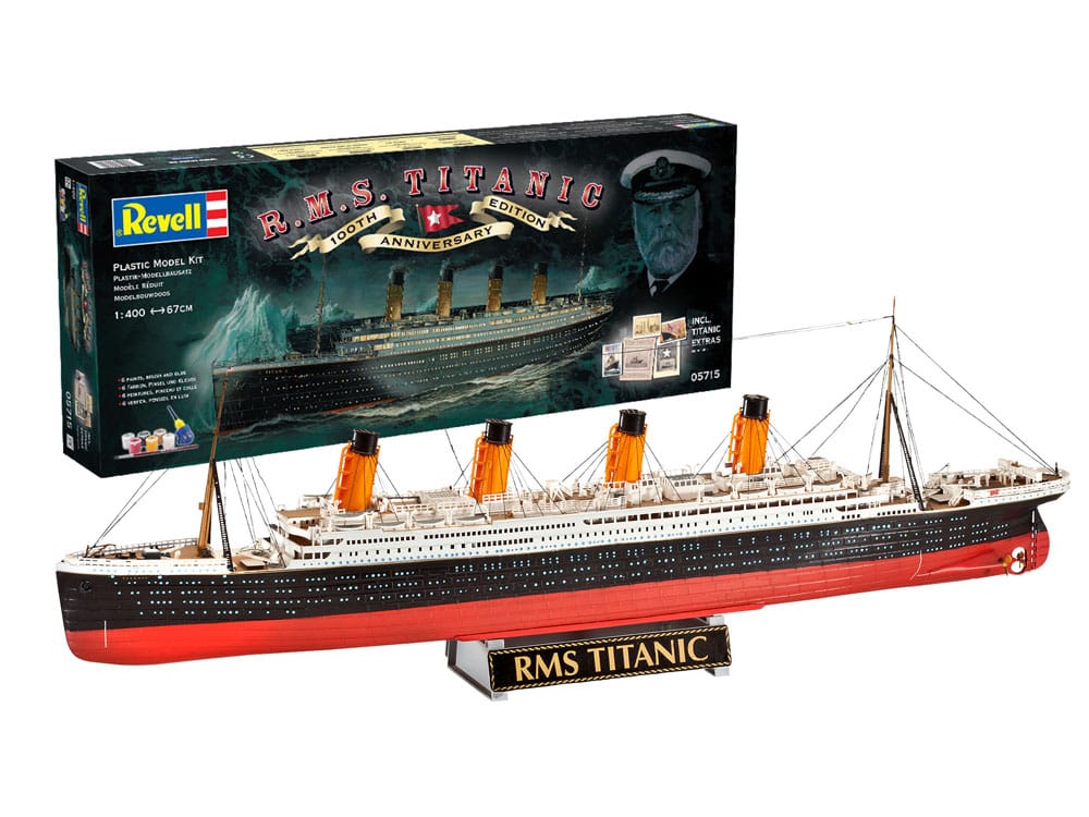 Titanic Modellbausatz Geschenkset 1/400 R.M.S. Titanic 100th Anniversary Edition 67 cm Image 2
