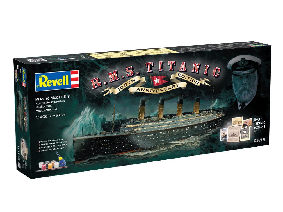 Titanic Modellbausatz Geschenkset 1/400 R.M.S. Titanic 100th Anniversary Edition 67 cm Image 15