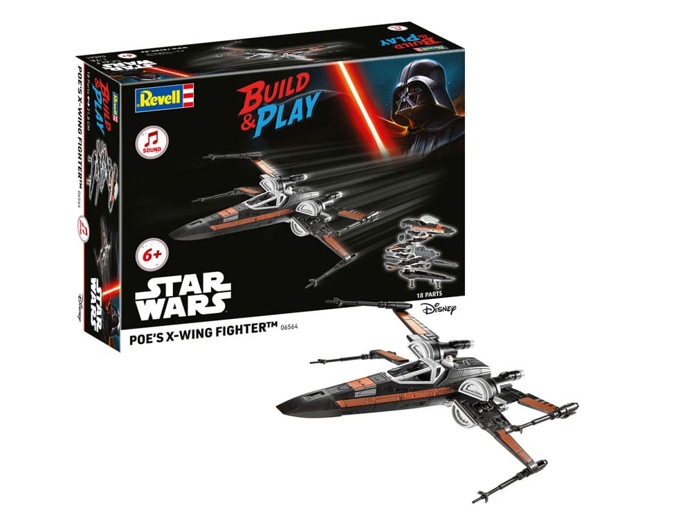 Star Wars Modellbausatz 1/78 Poe's X-Wing Fighter 22 cm Image 2