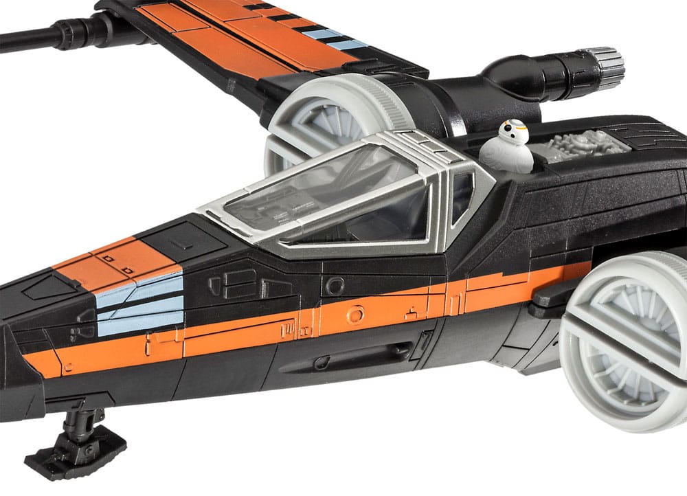 Star Wars Modellbausatz 1/78 Poe's X-Wing Fighter 22 cm Image 3