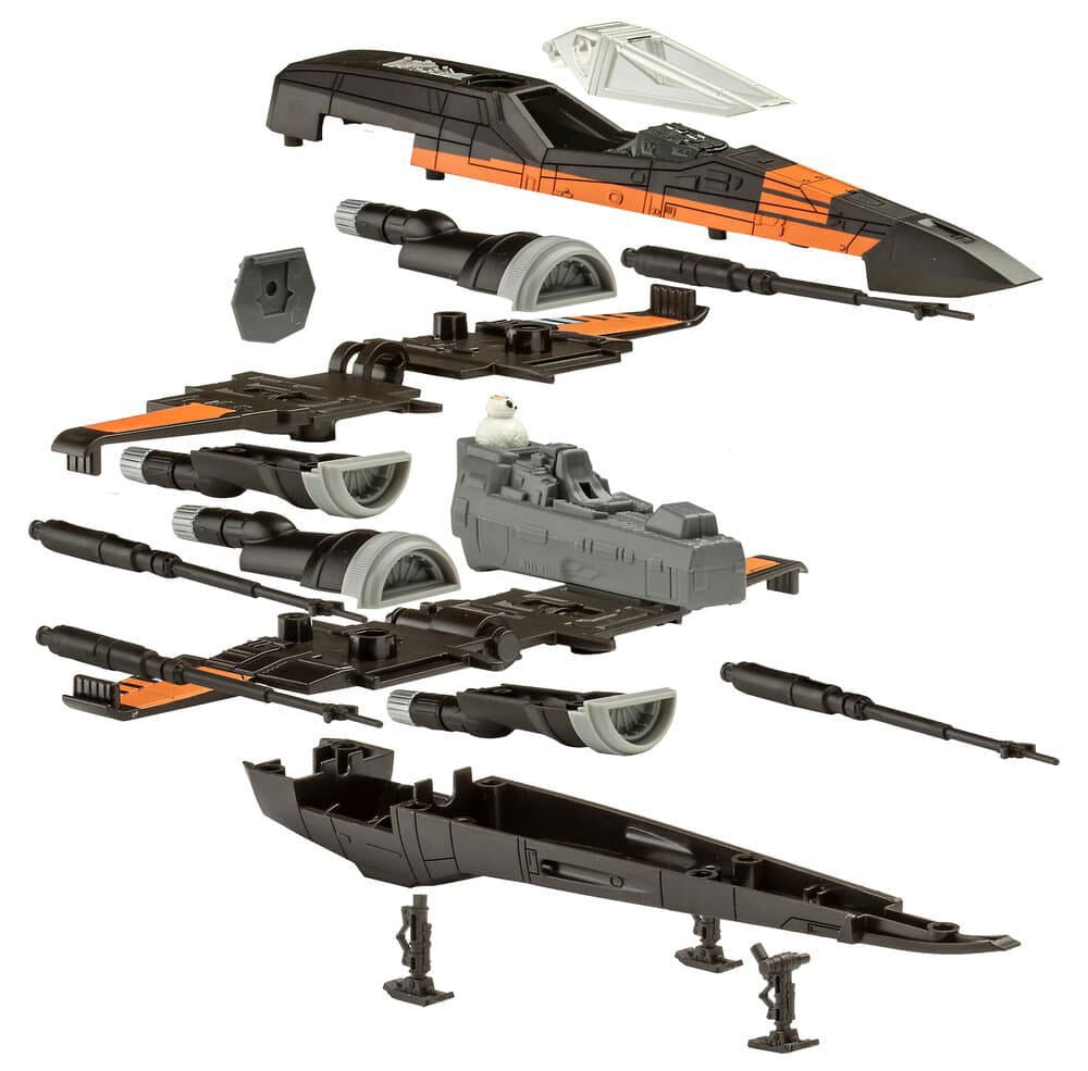 Star Wars Modellbausatz 1/78 Poe's X-Wing Fighter 22 cm Image 5