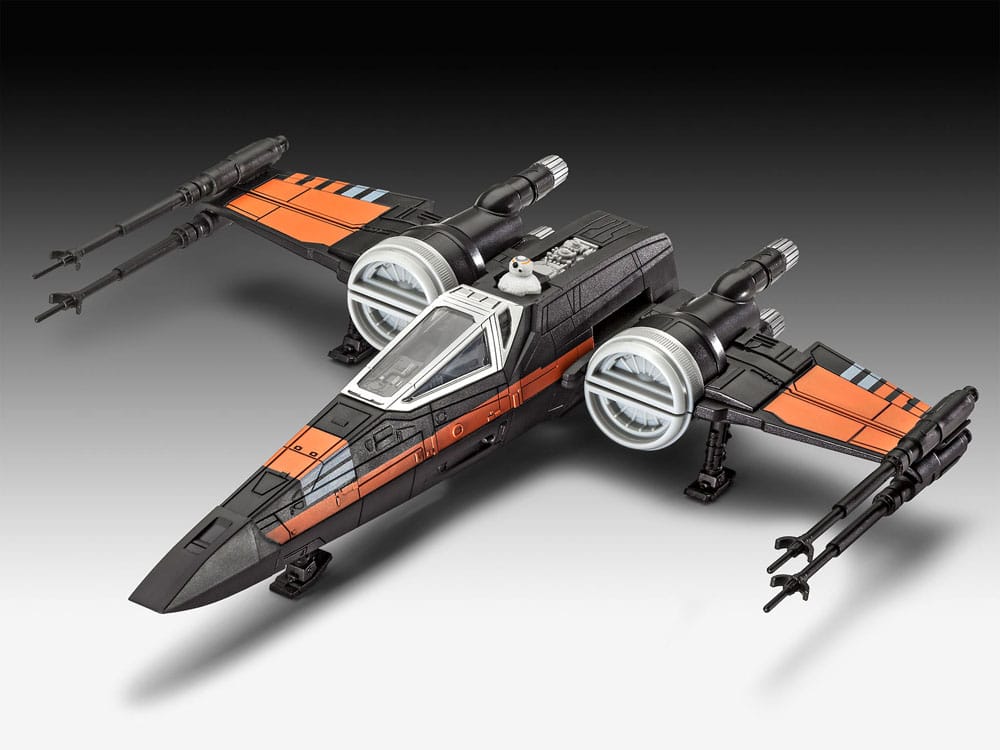 Star Wars Modellbausatz 1/78 Poe's X-Wing Fighter 22 cm Image 7