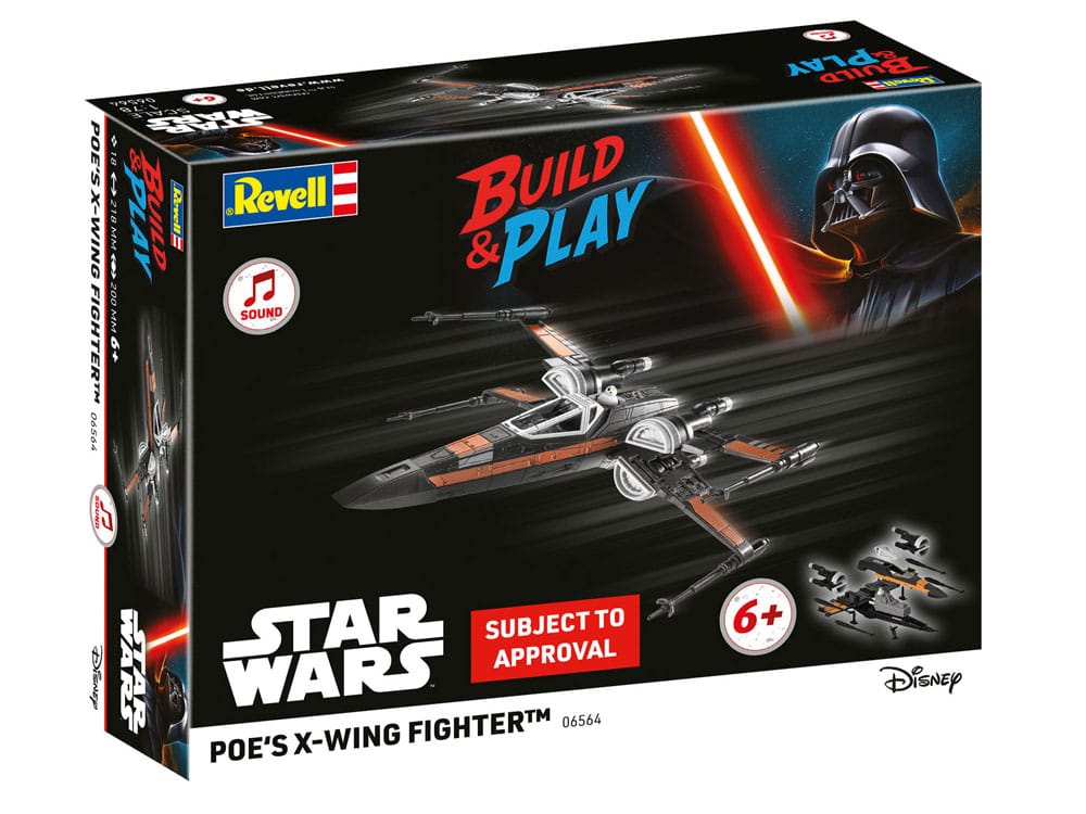 Star Wars Modellbausatz 1/78 Poe's X-Wing Fighter 22 cm Image 8