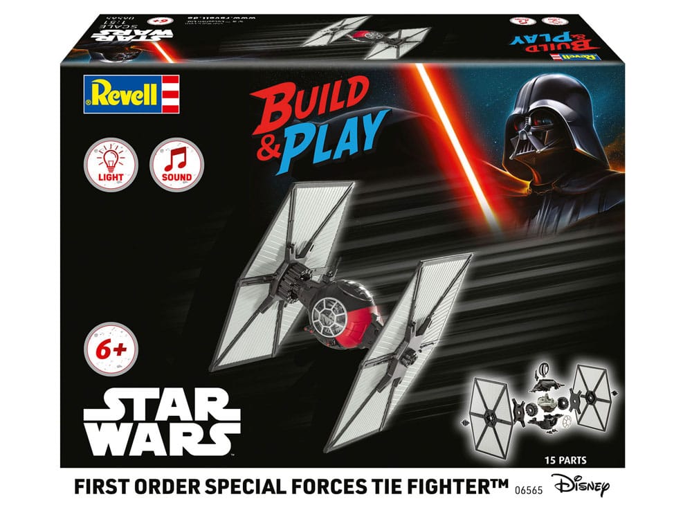 Star Wars Modellbausatz 1/51 First Order Special Forces TIE Fighter 14 cm Image 10