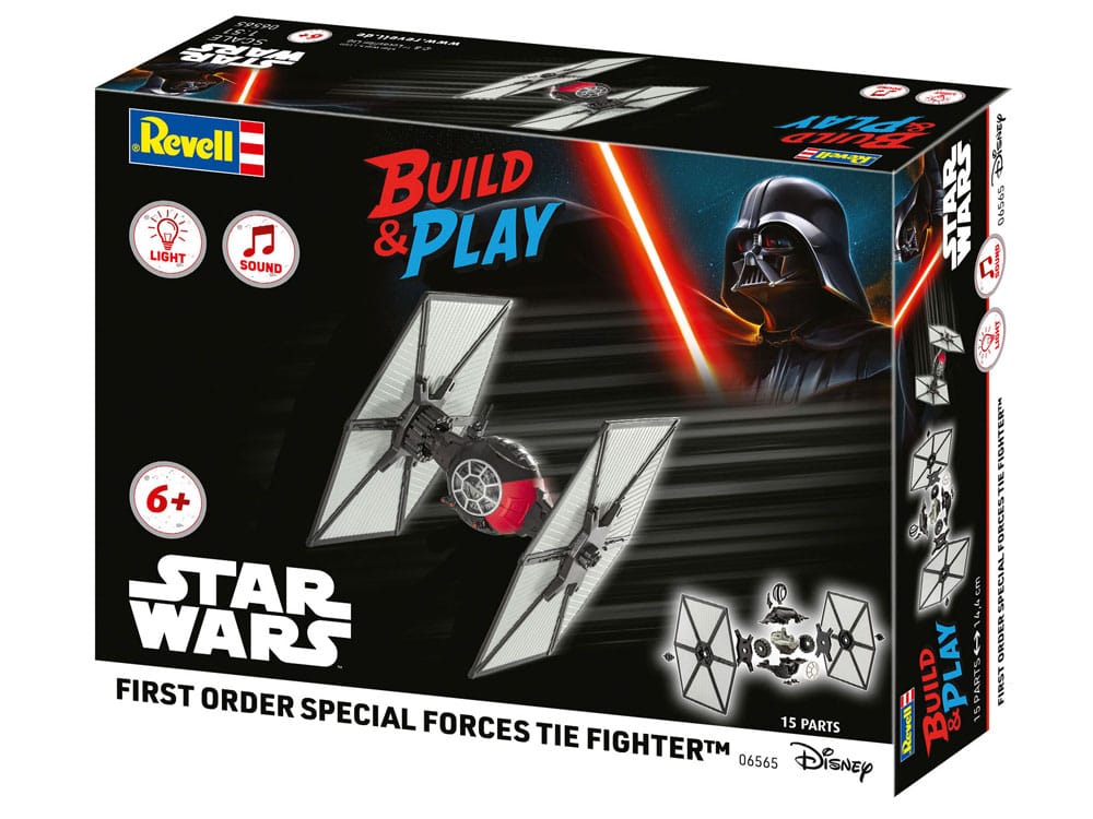 Star Wars Modellbausatz 1/51 First Order Special Forces TIE Fighter 14 cm Image 11