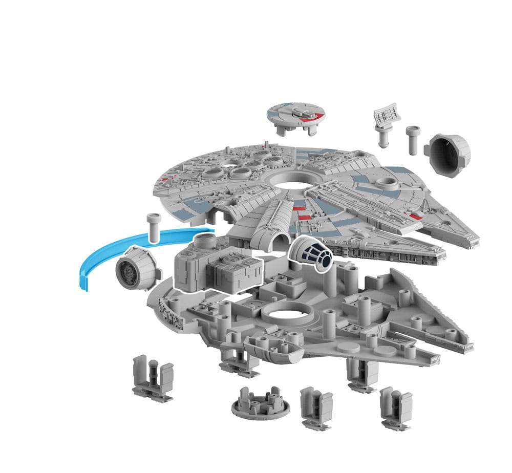 Star Wars Modellbausatz 1/164 Millennium Falcon 21 cm Image 5