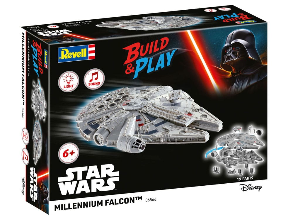Star Wars Modellbausatz 1/164 Millennium Falcon 21 cm Image 9