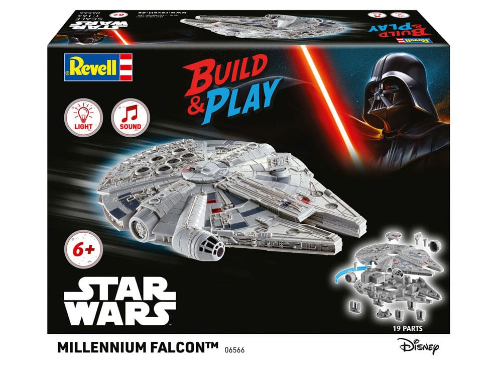Star Wars Modellbausatz 1/164 Millennium Falcon 21 cm Image 10