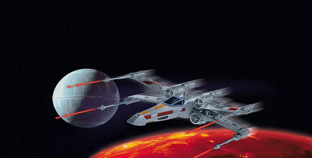 Star Wars Modellbausatz 1/57 X-wing Fighter 22 cm Image 7