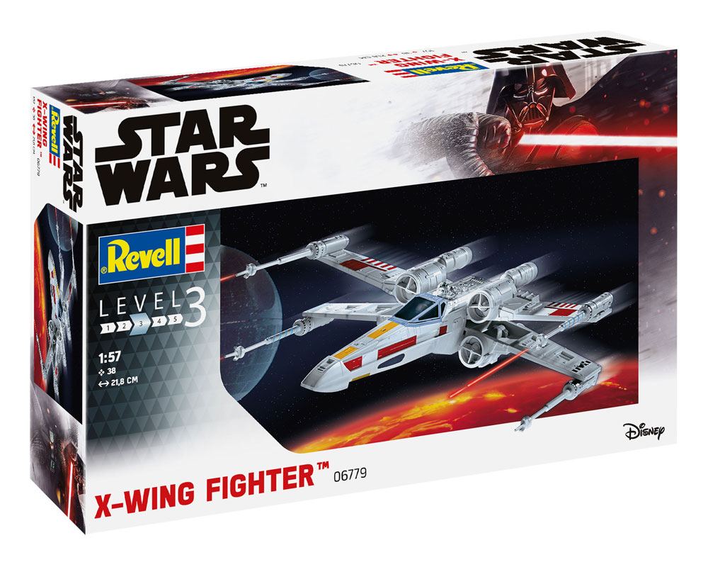 Star Wars Modellbausatz 1/57 X-wing Fighter 22 cm Image 12