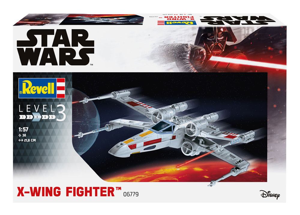 Star Wars Modellbausatz 1/57 X-wing Fighter 22 cm Image 13