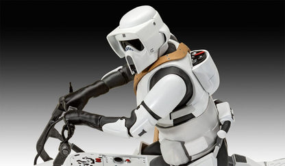 Star Wars Modellbausatz 1/12 Speeder Bike 26 cm Image 5