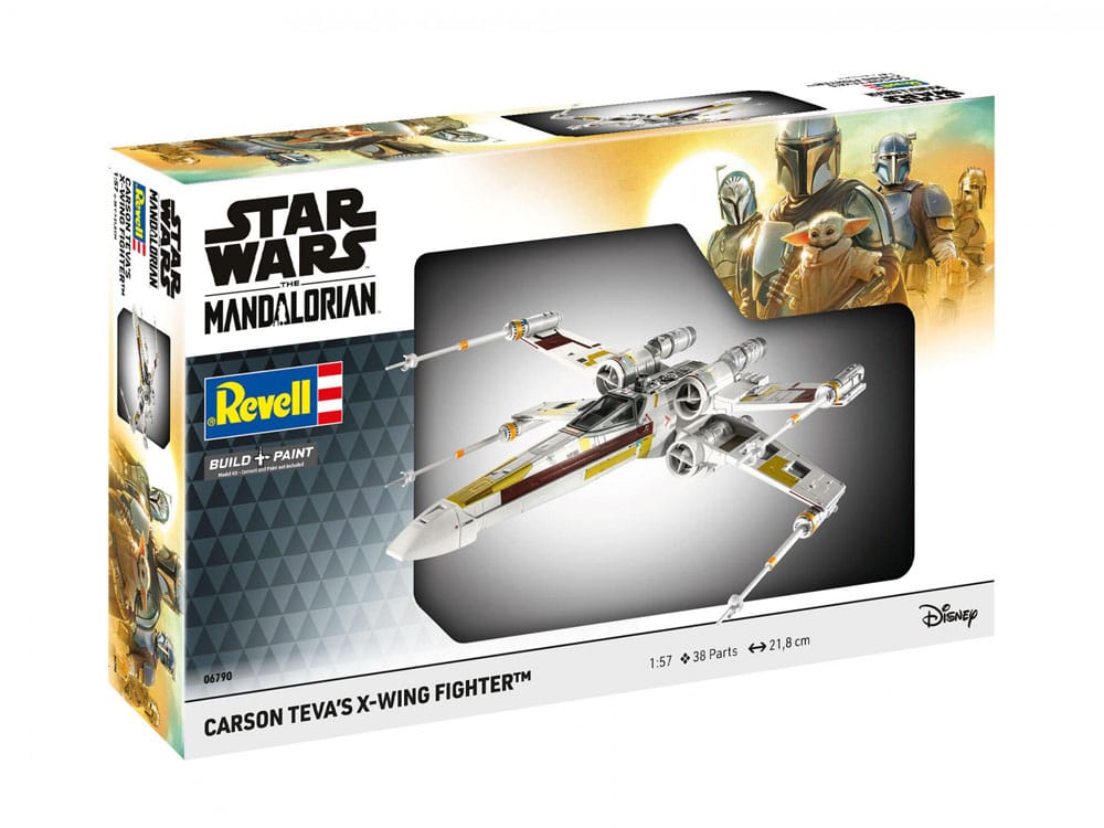 Star Wars Modellbausatz 1/57 Carson Teva's X-Wing Fighter 22 cm Image 7