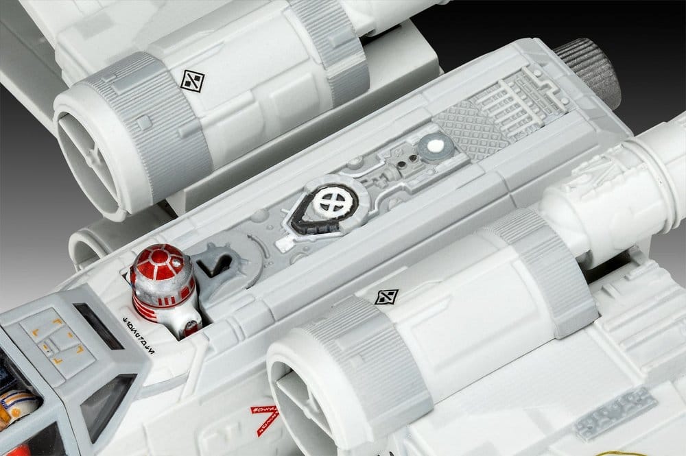 Star Wars The Mandalorian and Grogu Revell Modellbausatz 1/57 New Republic X-Wing Fighter 22 cm Image 3