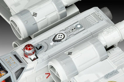 Star Wars The Mandalorian and Grogu Revell Modellbausatz 1/57 New Republic X-Wing Fighter 22 cm Image 3