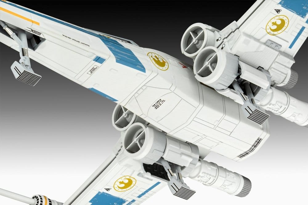 Star Wars The Mandalorian and Grogu Revell Modellbausatz 1/57 New Republic X-Wing Fighter 22 cm Image 5