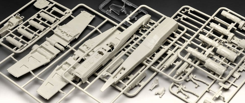 Star Wars The Mandalorian and Grogu Revell Modellbausatz 1/57 New Republic X-Wing Fighter 22 cm Image 7