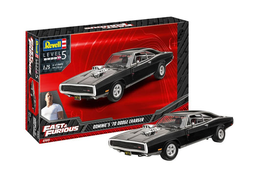 The Fast & Furious Modellbausatz Dominics 1970 Dodge Charger Image 2