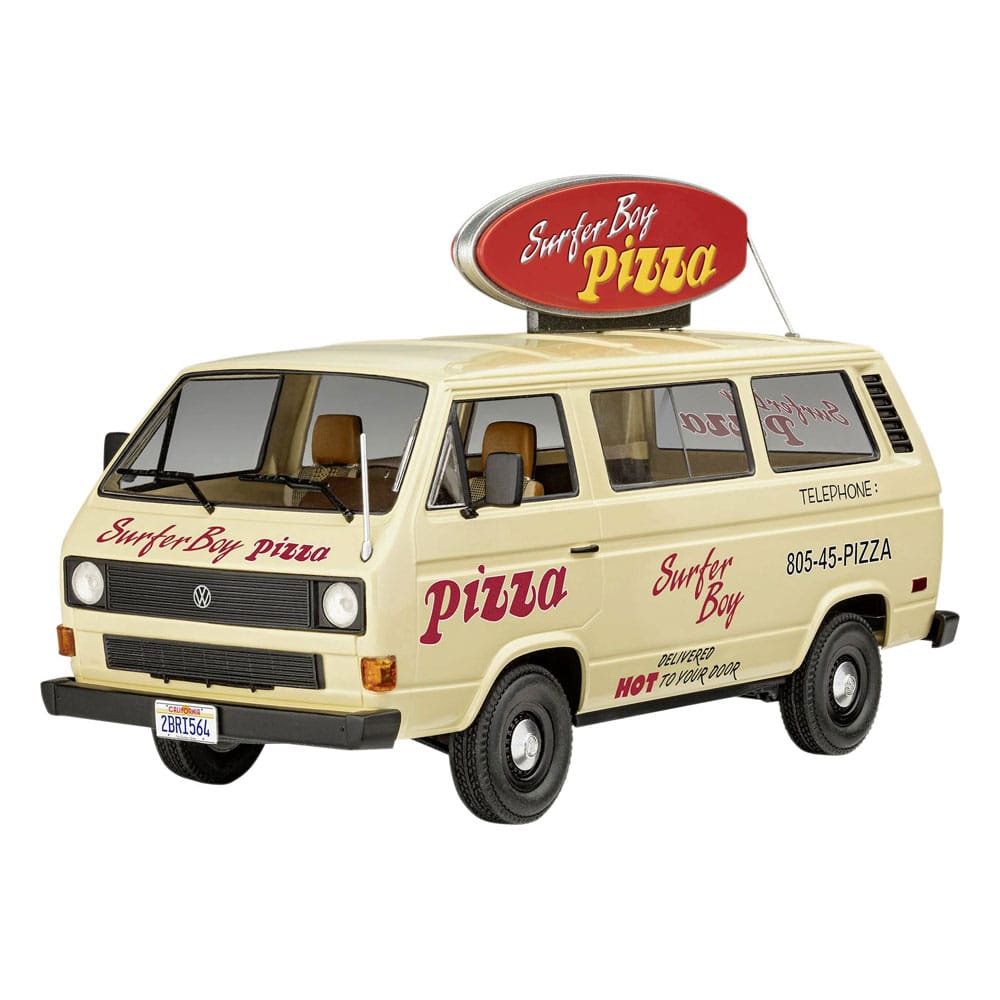 Stranger Things Modellbausatz 1/25 VW T3 Bus Surfer Boy 19 cm Image 1