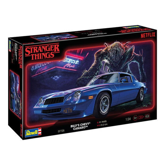Stranger Things Modellbausatz 1/25 Chevy Camaro Z/28 19 cm Image 2