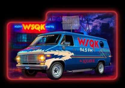 Stranger Things Modellbausatz 1/25 Squawk Van 21 cm Image 7