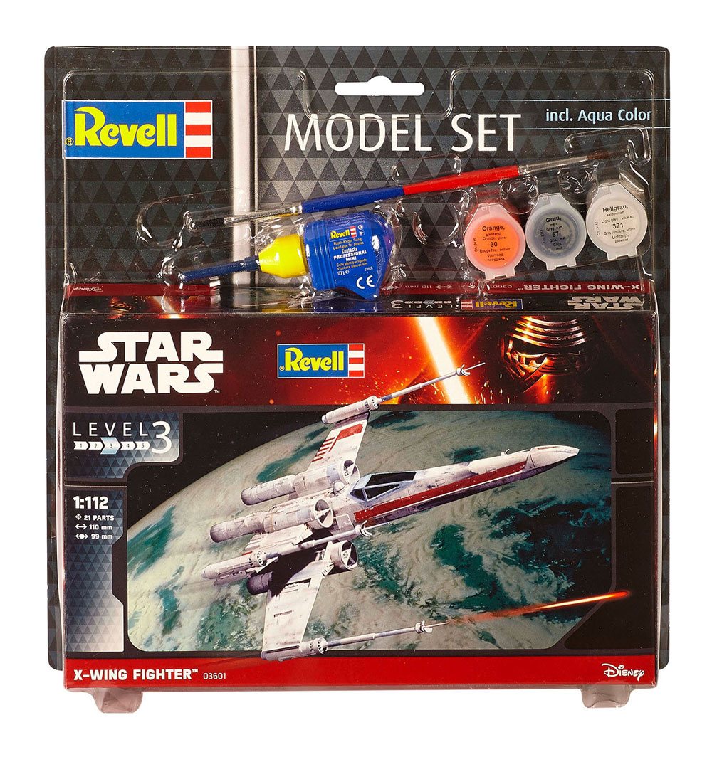 Star Wars Modellbausatz 1/112 Model Set X-Wing Fighter 11 cm Image 2
