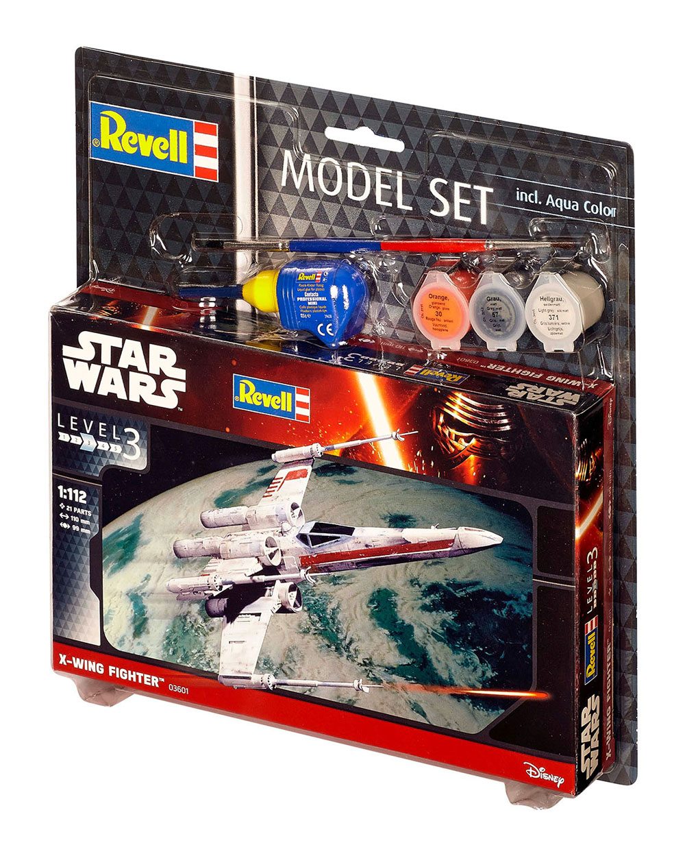 Star Wars Modellbausatz 1/112 Model Set X-Wing Fighter 11 cm Image 4