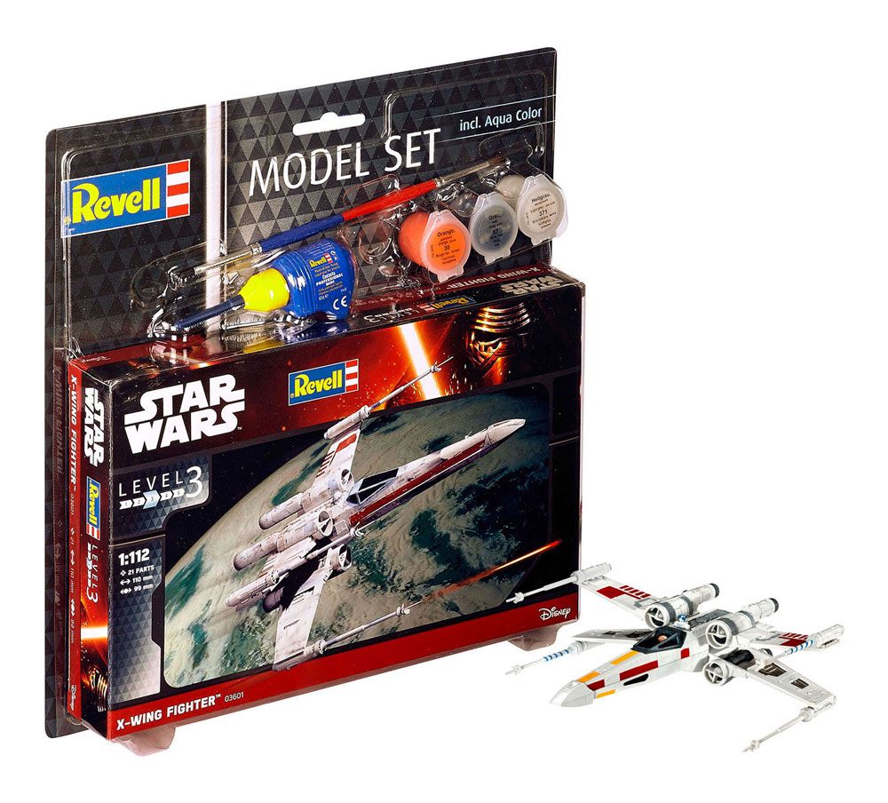 Star Wars Modellbausatz 1/112 Model Set X-Wing Fighter 11 cm Image 1