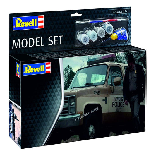 Stranger Things Modellbausatz-Set 1/25 1985 Chevrolet K5 Blazer 19 cm Image
