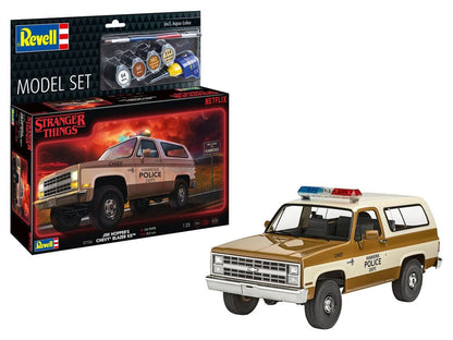 Stranger Things Modellbausatz-Set 1/25 1985 Chevrolet K5 Blazer (Aqua Color) 19 cm Image 2