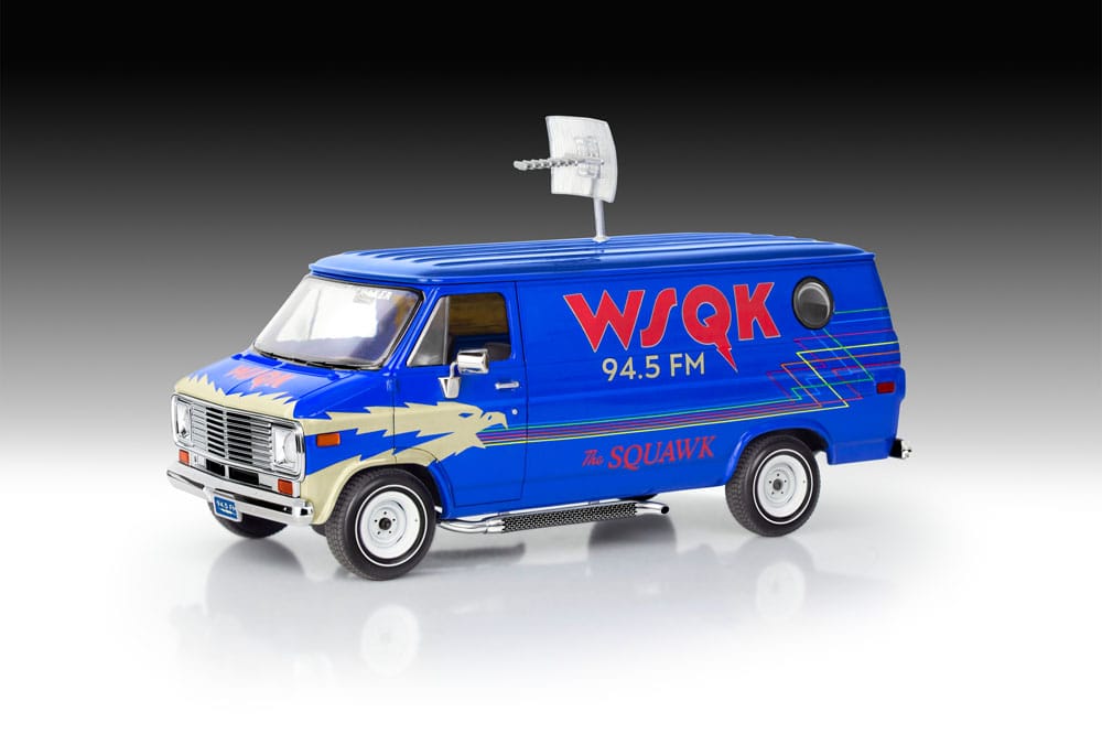 Stranger Things Modellbausatz 1/25 Squawk Van (Aqua Color) 21 cm Image 2