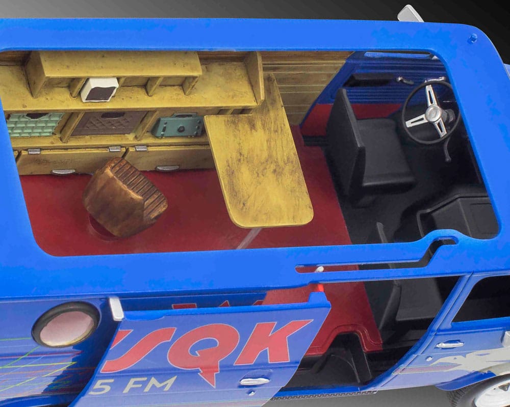 Stranger Things Modellbausatz 1/25 Squawk Van (Aqua Color) 21 cm Image 6