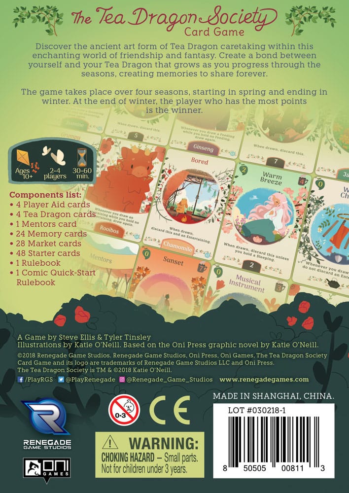 Tea Dragon Society Kartenspiel *Englische Version* Image 2