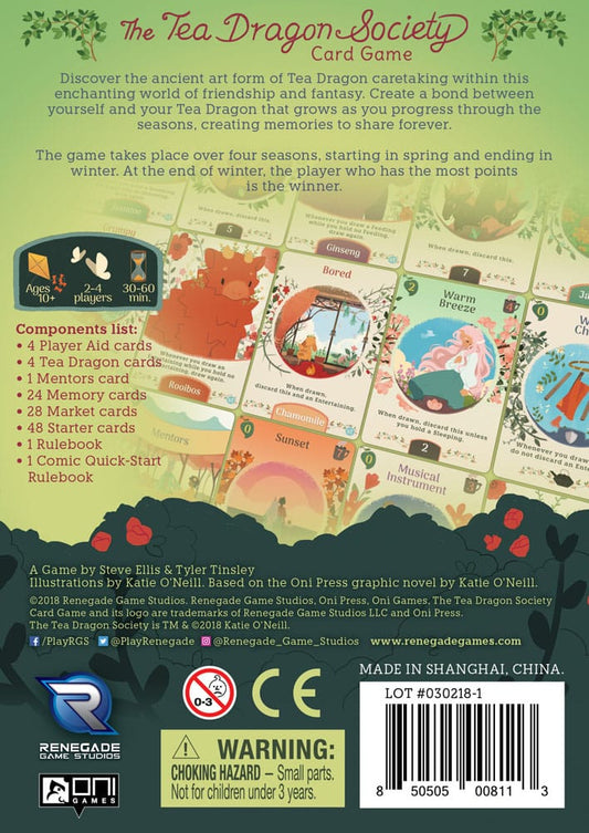 Tea Dragon Society Kartenspiel *Englische Version* Image 2