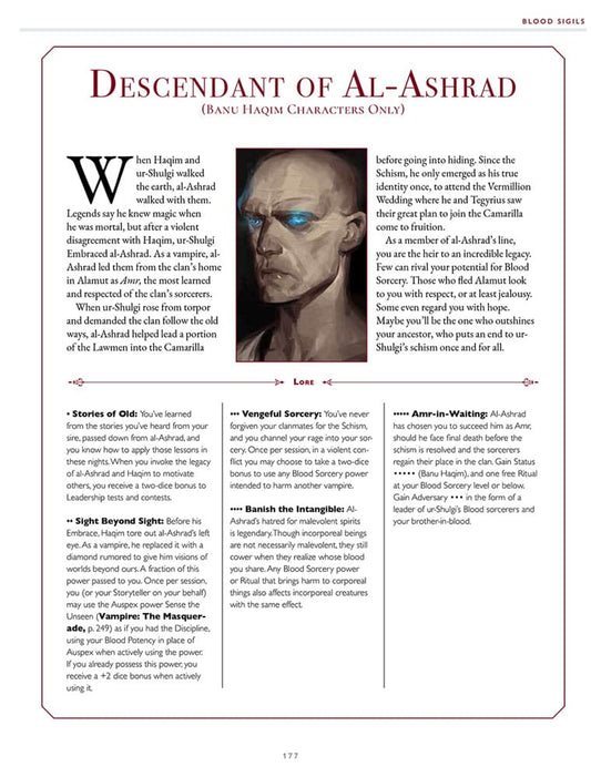 Vampire: The Masquerade 5th Edition RPG Buch Blood Sigils Sourcebook *Englische Version* Image 2