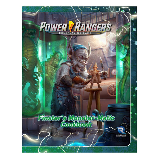 Power Rangers RPG Buch Finster's Monster-Matic Cookbook Sourcebook *Englische Version* Image 1