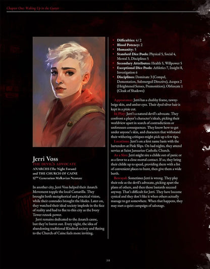 Vampire: The Masquerade 5th Edition RPG Buch The Crimson Gutter Chronicle Book *Englische Version* Image 4