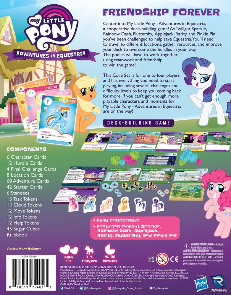 Mein kleines Pony Kartenspiel Deck-Building Adventures in Equestria *Englische Version* Image 7
