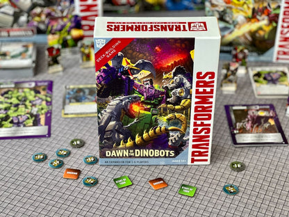 Transformers Kartenspiel Deck-Building Dawn of the Dinobots Expansion *Englische Version* Image 2