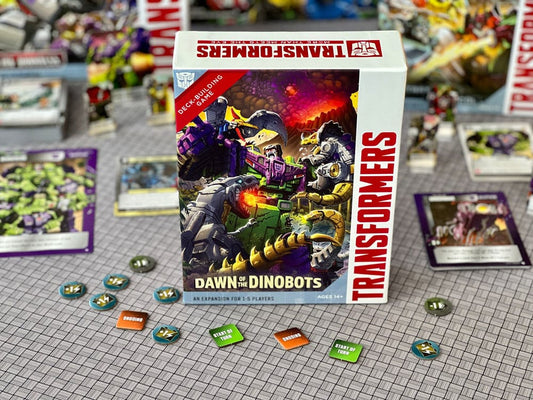 Transformers Kartenspiel Deck-Building Dawn of the Dinobots Expansion *Englische Version* Image 2