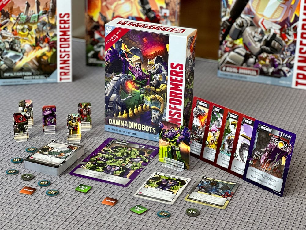 Transformers Kartenspiel Deck-Building Dawn of the Dinobots Expansion *Englische Version* Image 3