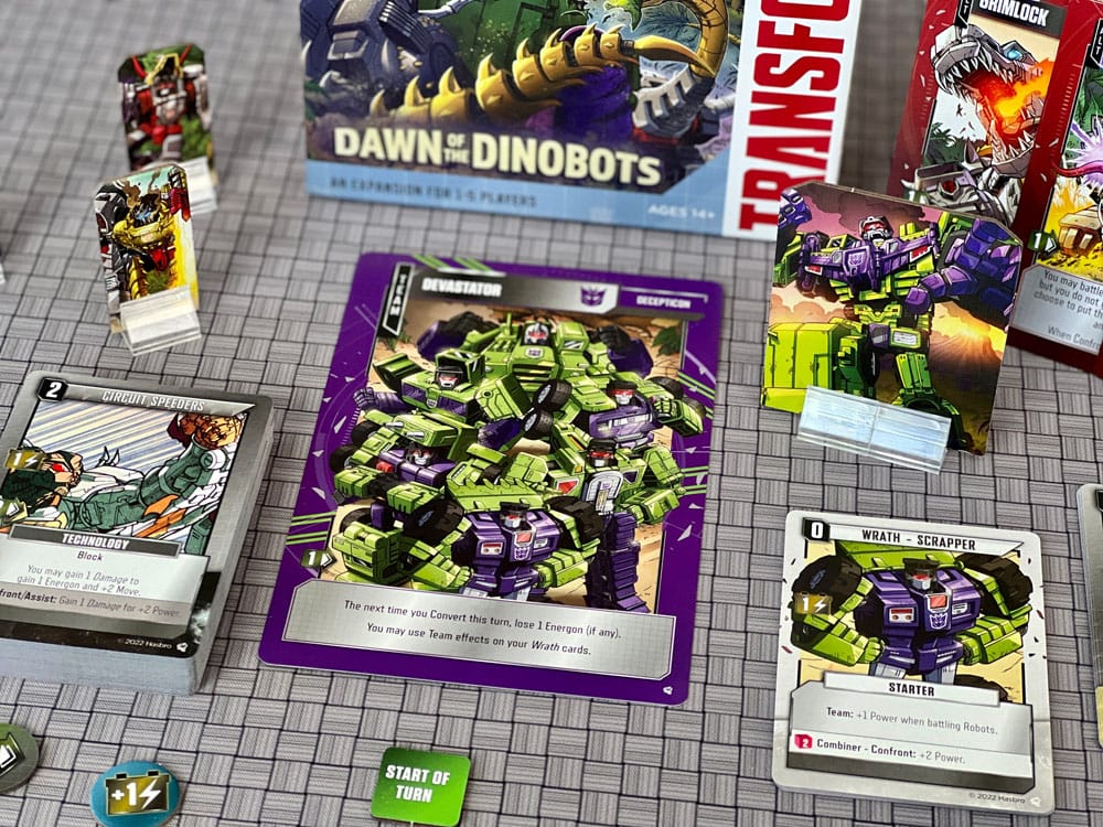 Transformers Kartenspiel Deck-Building Dawn of the Dinobots Expansion *Englische Version* Image 4
