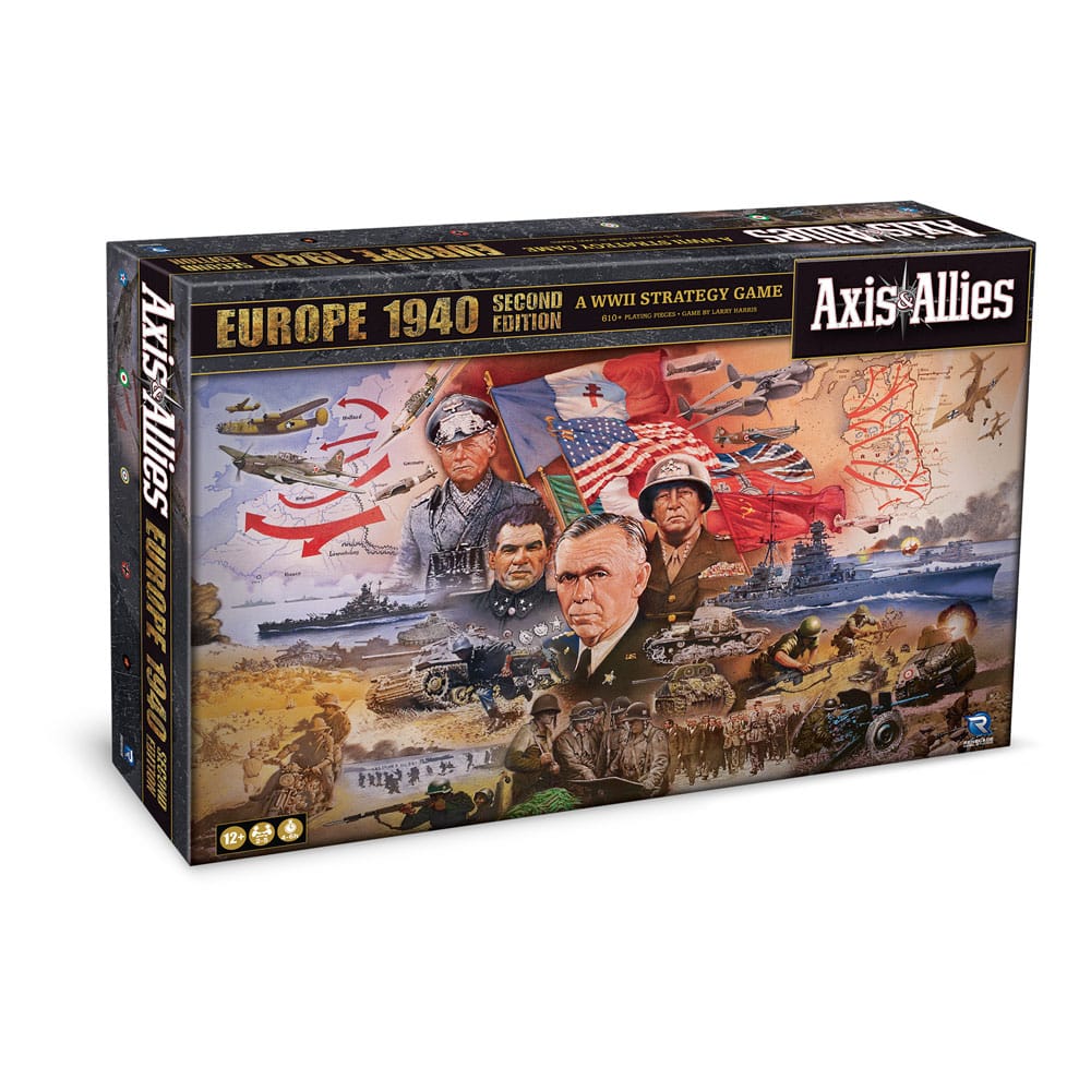 Axis & Allies Brettspiel Axis & Allies: 1940 Europe Second Edition *Englische Version* Image 1