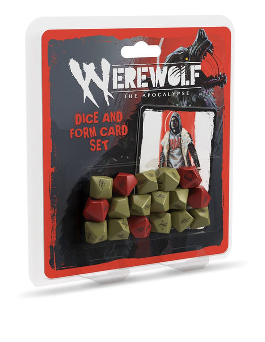 Werewolf: The Apocalypse 5th Edition RPG Würfel- und Formkartenset Image 1