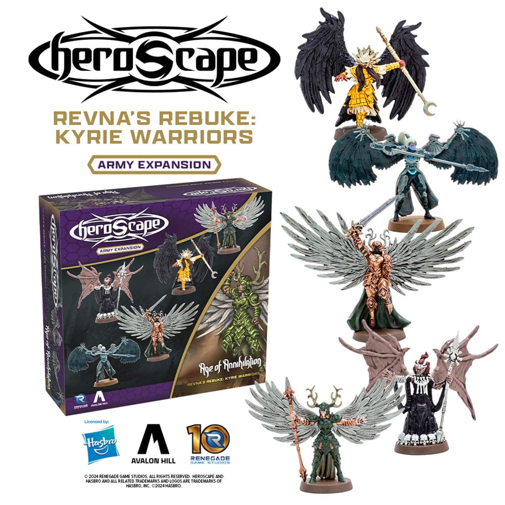 Heroscape Erweiterung Revna's Rebuke: Kyrie Warriors Army *Englische Version* Image 3