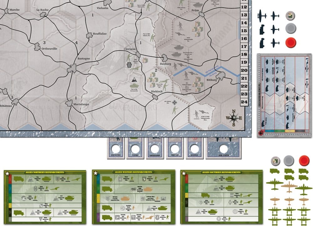 Avalon Hill Brettspiel Axis & Allies: Battle of the Bulge *Englische Version* Image 3
